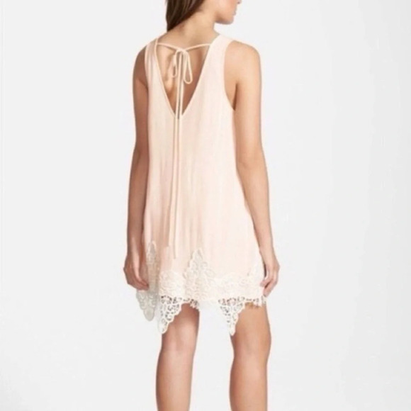 ASTR  the Label Crochet Swing Coquette Mini Dress - Picture 4 of 8
